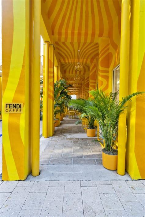 fendi coffee shop miami|fendi store in miami.